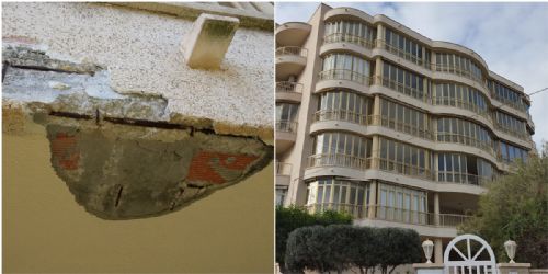 <p>Rehabilitación de fachada y balcones en la urbanización Entreislas II de Arenales del Sol (Elche).</p>
